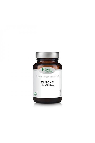 Power Health Platinum Range Zinc+C 15mg/300mg 60tabs