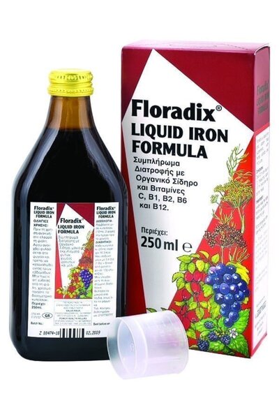 Power Health Floradix Γυναικείο Τονωτικό με Ειδικά Εκχυλίσματα Φρούτων, Σίδηρ...