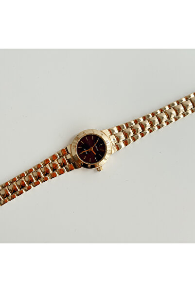 Boise Atelier Cavetta Gold-Black Watch |   Clock
