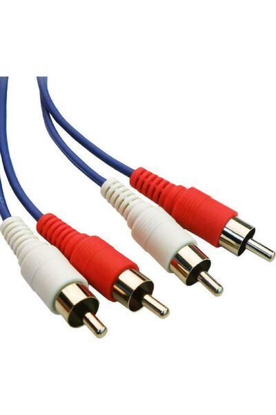 POWERTECH Καλώδιο RCA αρσενικό 5μ (CAB-R003)
