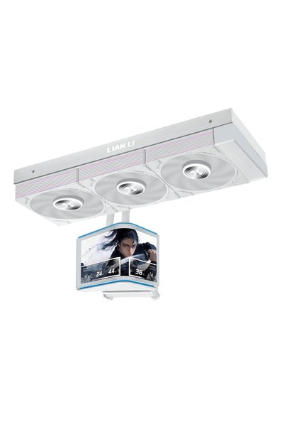 Lian Li HydroShift II OLED Curved 360P28 360mm Beyaz Sıvı Soğutucu (G89.GHS2OLDC36PW.00)