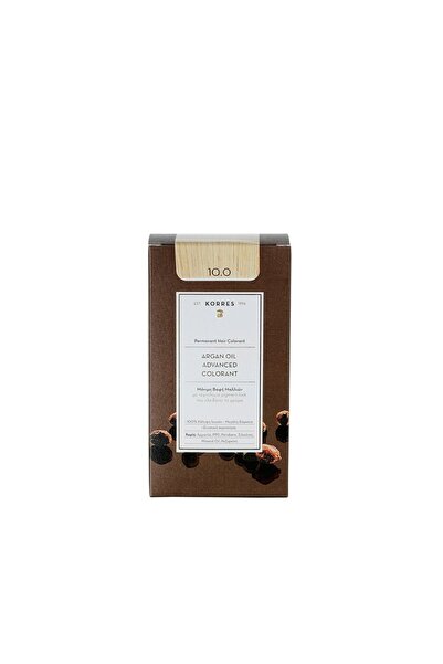 korres Argan Oil Advanced Colorant 10.0 Ξανθό Πλατίνας