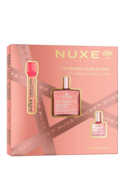 Nuxe Xmas Set The Infinite Glow In Pink - Σετ Περιποίησης Με Έλαιο Σώματος Fl...
