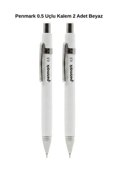 penmark Triforce Versatil Pen 0.5 Tip 2-Pack White