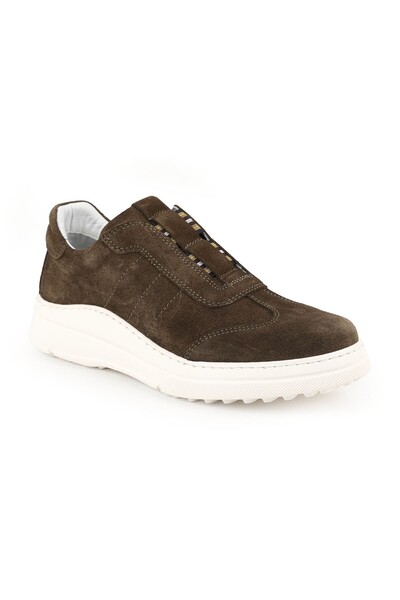 Libero Women's Sneaker Suede Thick Lightweight Eva Sole Laceless Slip-On Casu...