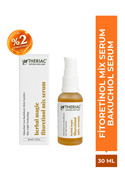 Theriac Herbal Magic Fitoretinol Mix Serum %2 Bakuchiol İçeren Bitkisel Retin...