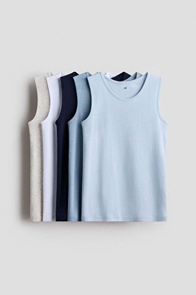 H&M 5-pack cotton vest tops