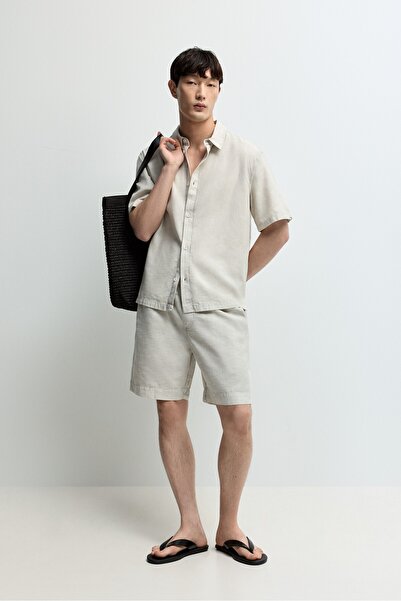 LEFTIES Dokulu jogger bermuda