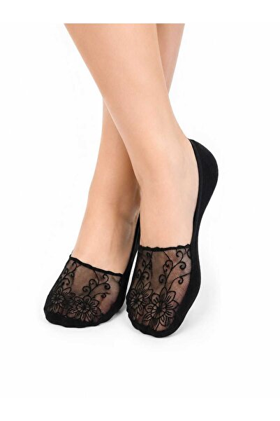 Nihomall20 Lace Patterned New Season Ballerinas 2 Pieces