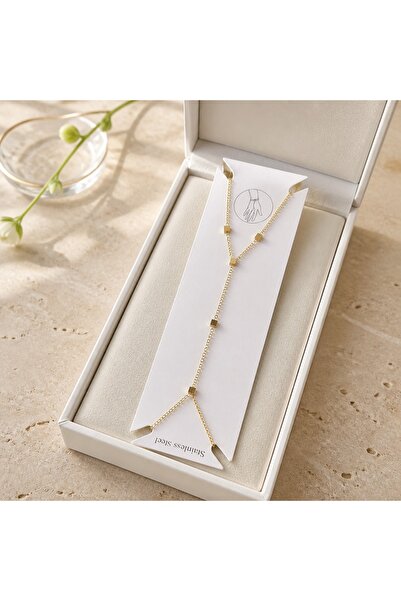 Alissa Accessories 14K GOLD 316L ÇELİK KARARMAZ ŞAHMERAN