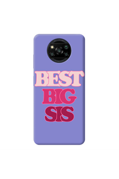 Other Xiaomi Poco X3 /X3 Pro Be Creative Purple Colored Silicone TPU Θήκη