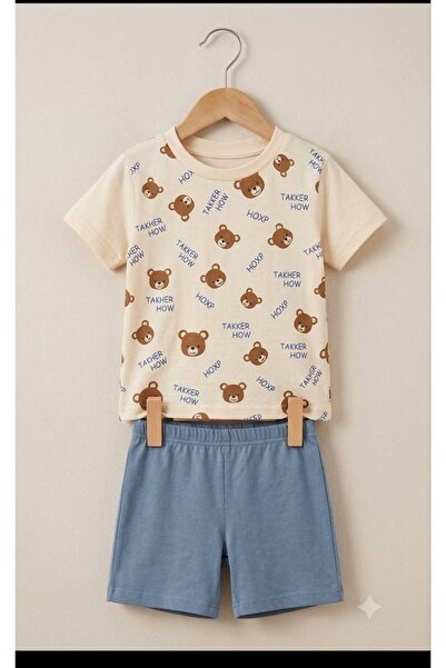 Milanlı Kids Boy's Cotton Summer Set (Top and Bottom)