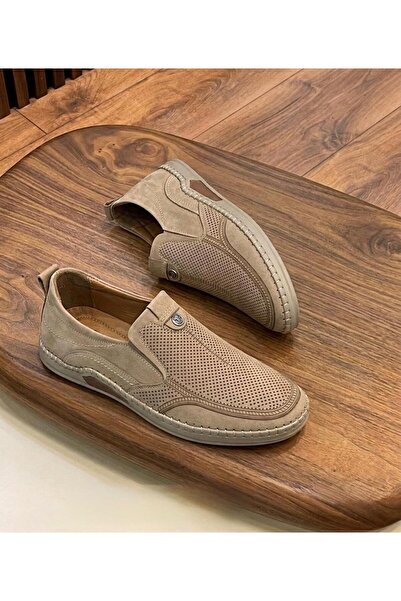 Taşpınar Ayakkabı 100% Genuine Leather Orthopedic Men's Summer Comfortable Br...
