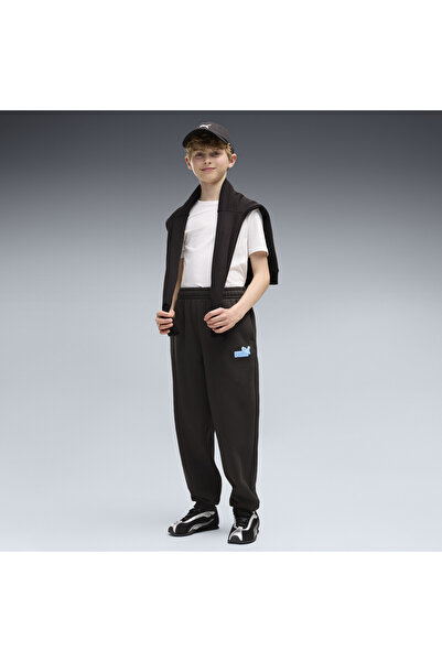Puma Essentials Logo Lab Volné tepláky pro mládež