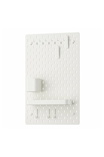 SKADIS SKÅDIS Pegboard assortment, white, 36 x 56 cm