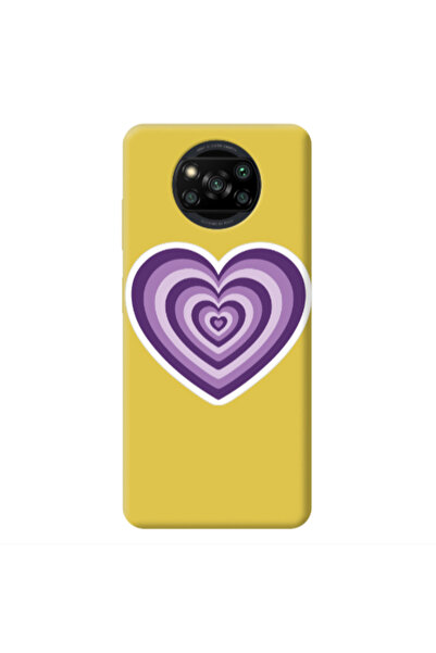 Other Xiaomi Poco X3 /X3 Pro My Heart Is Yours 2 Yellow Colored Silicone TPU ...