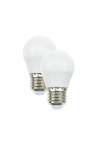 ACA LIGHTING Λάμπα LED σφαιρική E27 230V 7W 3000K 220 °   520Lm Ra80 DUO PACK...