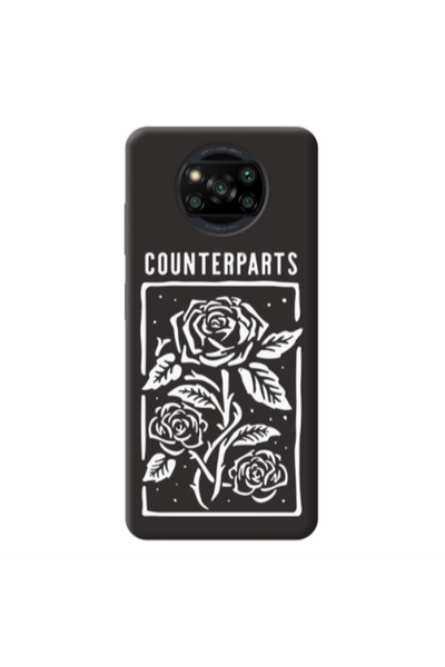 Other Xiaomi Poco X3 Pro Counterparts Black Colored Silicone TPU Θήκη