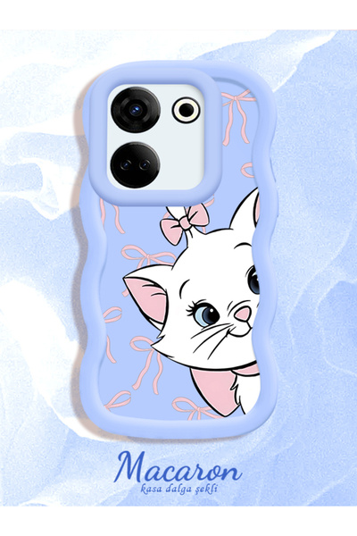 SLIMFELT Tecno Camon 20 Uyumlu Yüksek Kalite Sevimli Anime Kılıf, Sade ve Şık