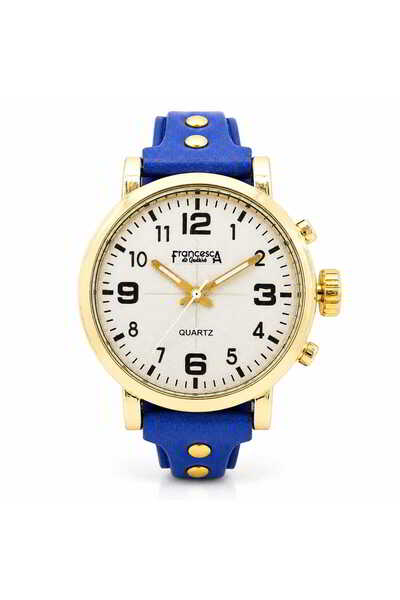 Watch Ceas pentru femei, Casual, Francesca di Geneva, Albastru, FF414