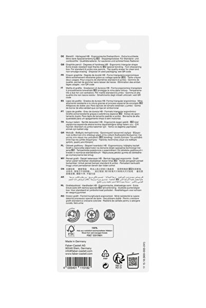 Faber Castell Unicorn Okul Seti,kuşrun kalem,silgi, kalemtıraş 3lü set,Ergonomik Üçgen Gövde