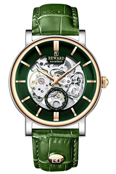 Reward Rd334021M Automatic Men's Wristwatch with Leather Strap