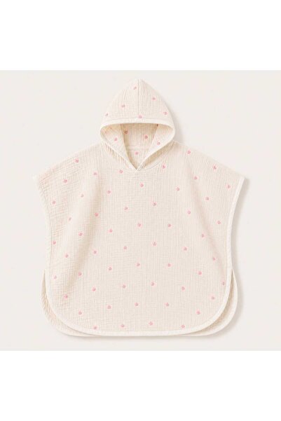 BEBEĞİME ÇORAP 100% Cotton Muslin Baby/Child Hooded Beach Towel Poncho Towel ...
