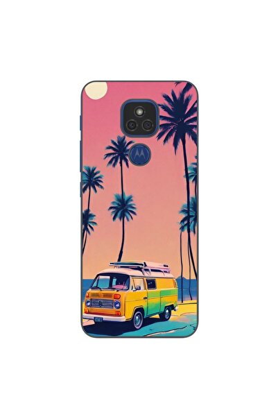 OEM Калъф, съвместим с Motorola Moto G9 Play, от силиконов гел TPU, с дизайн ...