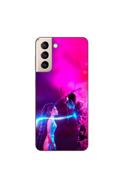 OEM Калъф, съвместим със Samsung Galaxy S21 FE, Силиконов TPU, Дизайн KPop De...