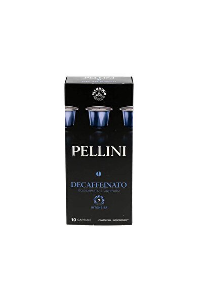 PELLİNİ Decaffeinato Capsule Compatibile Nespresso Pachet 10 x 10caps x 5g