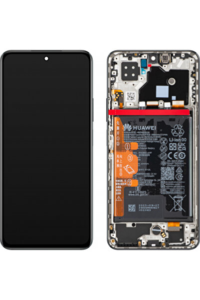 Huawei nova 10 SE Тъчскрийн дисплей, с рамка и батерия, Черен (Звездно черно)...