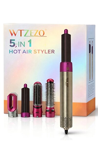 Generic 5-in-1 Hot Air Hair Styler 1000W Hair Dryer, Curling Tool and Volumiz...