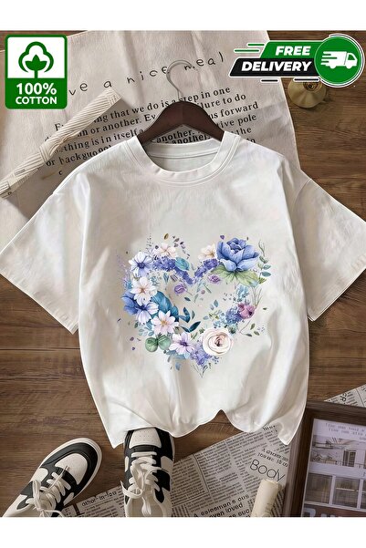 YHDZ 100% Cotton,women's Casual Cotton T-Shirt,Breathable Fabric, Machine Was...