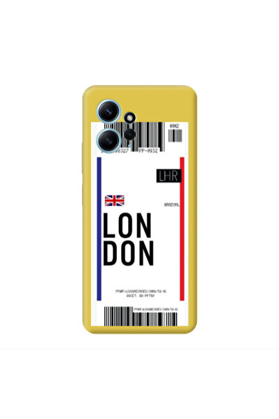 Other Xiaomi Redmi Note 12 4G London Arrival Yellow Colored Silicone TPU Θήκη