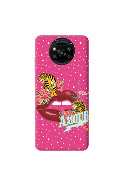 Other Xiaomi Poco X3 /X3 Pro Amour Fuchsia Colored Silicone TPU Θήκη