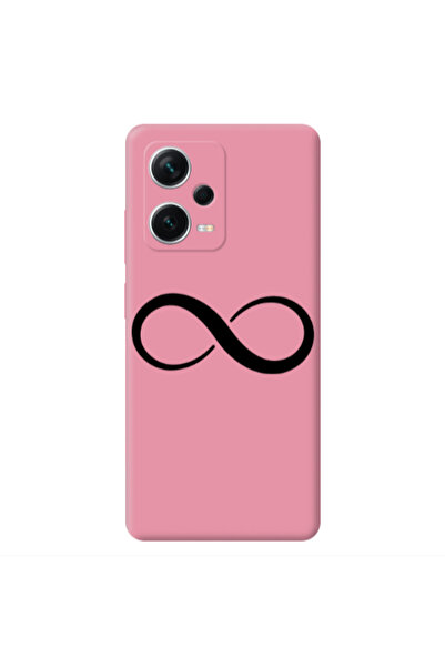 Other Xiaomi Poco X5 Infinity Pink Colored Silicone TPU Θήκη