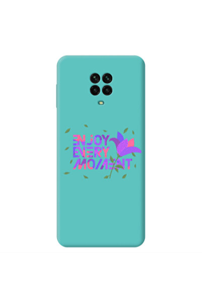 Other Xiaomi Redmi Note 9 Pro Enjoy Every Moment Turquoise Colored Silicone T...