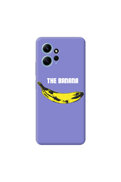 Other Xiaomi Redmi Note 12 4G The banana Purple Colored Silicone TPU Θήκη