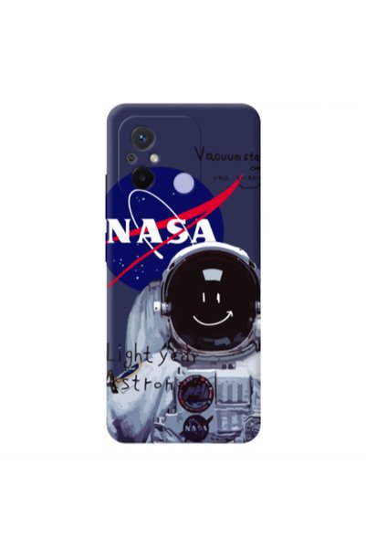 Other Xiaomi Redmi 12C Vacuum State Dark blue Colored Silicone TPU Θήκη