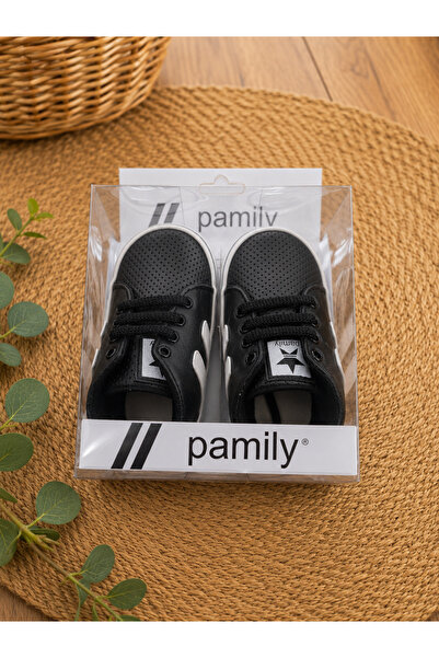 Uğur bebe (18No 0-6 Months 19No 6-12 Months) Pamily Black Baby Boy Sports Sho...