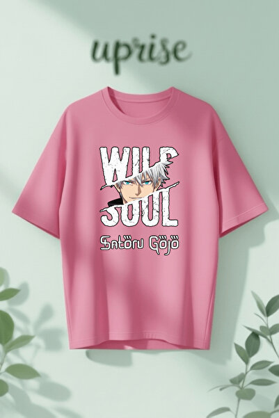 Vordevia Wild Soul Sotoru Gojo Printed Cotton Oversize T-Shirt