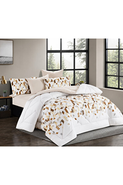 essentialneedforall 6 PCS PRINTED COMFORTER KING SIZE SET