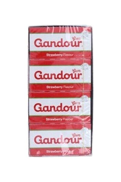 Gandour Strawberry Chewing Gum – Fruity Delight
