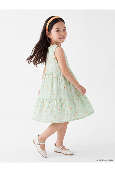 LC Waikiki A-Line Plaid Girls' Dress