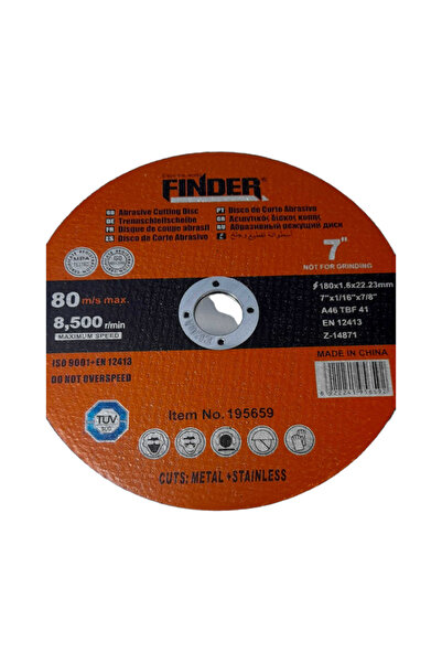 finder Δίσκος κοπής μετάλλου - 7'' - - 195659