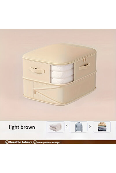 Choice3 brown Compression Dustproof Organizer Storage Bag Large Capacity Mois...