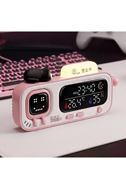 Choice MOOD A-Pink DUKA MOODA Smart Desktop Temperature and Humidity Clock El...