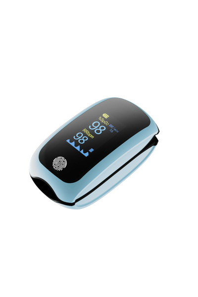 choice2 Blue JUSTLANG Recharge Finger Pulse Oximeter SpO2 Blood Oxygen Satura...