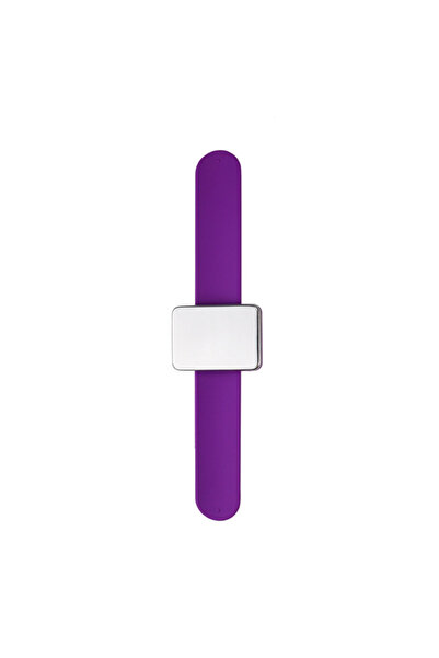 Choice11 Purple square Magnetic Bracelet Silicone Wrist Band Strap Hair Clamp...