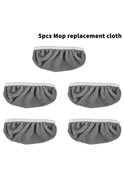 Choice3 B5 5/10pcs Green/gray Mop Cloth, Reusable, Washable Ultra-fine Fiber,...